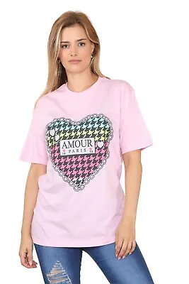 Buy Amour Paris T Shirts For Girls • 5£