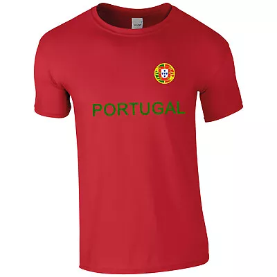 Buy Portugal  Euro  T Shirt Football Your Country T Shirt Pristine Finish • 11.99£