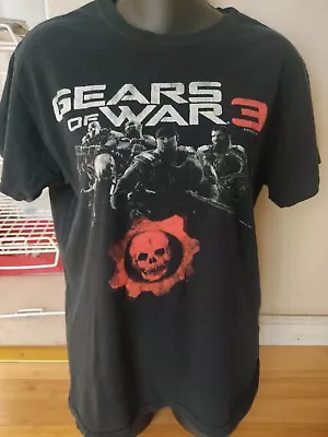 Buy Gears Of War 3 2010 Dated Epic Gamer Women Medium Shirt Preowned • 37.88£