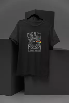 Buy Pink Floyd The Dark Of The Moon Tour Poster | Retro Psychedelic Band Tee | Vinta • 24.99£