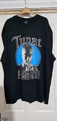 Buy Mens 2pac/tupac Black T-shirt, Size Uk 3xl, Bnwt • 12£