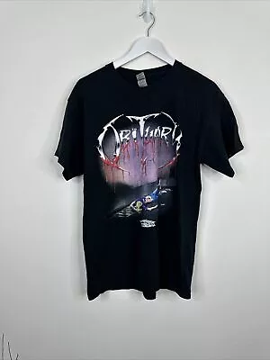 Buy Obituary T Shirt Size L Band Tee Death Metal  • 15£