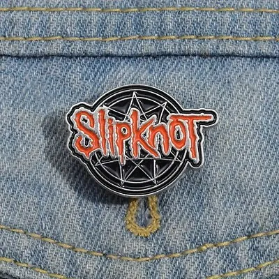 Buy Slipknot Heavy Metal Band Enamel Pin Badge, Perfect For Jackets & Backpacks • 9.64£