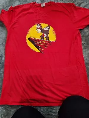 Buy Mens Donkey Kong Diddy Kong Tshirt Size Large • 7.50£