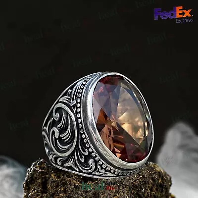 Buy Handmade Alexandrite 100% Color Change 925K Sterling Silver Ring, Authentic Ring • 125.53£