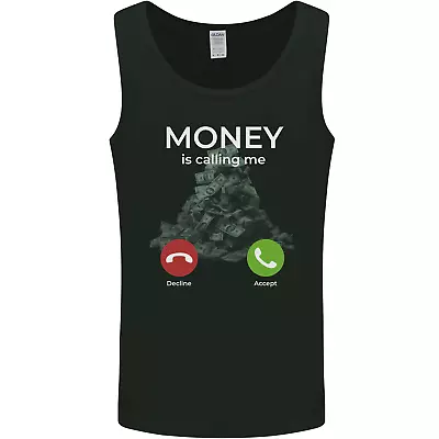 Buy Money Is Calling Hustle Mens Vest Tank Top • 9.99£