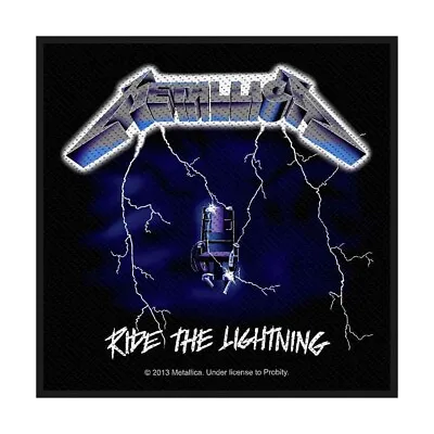 Buy METALLICA Patch: RIDE THE LIGHTNING: Album Cover Official Merch Fan Gift £pb • 4.25£