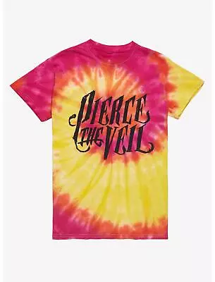 Buy Pierce The Veil Logo Tie-Dye Girls T-Shirt, Medium • 15.74£