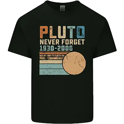 Buy Pluto Never Forget Space Planet Astronomy Mens Cotton T-Shirt Tee Top • 8.75£