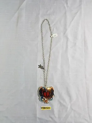 Buy 20  Chain Padlock Heart Necklace Punk Goth Rockabilly Style Jewellery FEB141 • 5.49£
