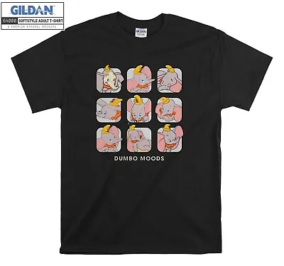 Buy Disney Dumbo Moods Cute T-shirt Gift T Shirt Men Women Unisex Tshirt 6245 • 12.95£