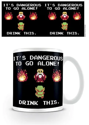 Buy Nintendo Legend Of Zelda Drink This Mug New Gift Boxed 100 % Official Merch • 8.55£