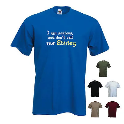 Buy 'I Am Serious, And Don't Call Me Shirley' - Funny Mens Airplane T-shirt. S-XXL • 11.69£