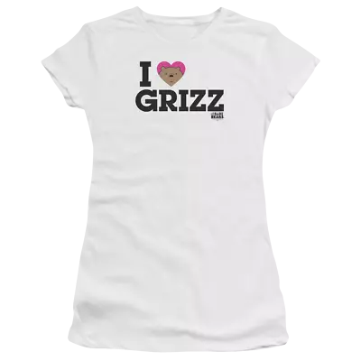 Buy We Bare Bears Heart Grizz Juniors T-Shirt • 27.47£