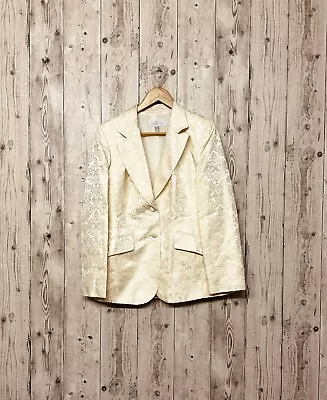 Buy Vintage Blazer Style Jacket By Elegance Paris ~ Size 14 ~ In Excellent Condition • 39.99£