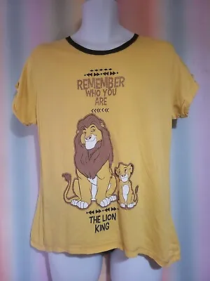 Buy Disney Scar T-Shirt Size L / The Lion King With Design On Back  • 8.99£