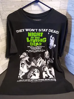 Buy Night Of The Living Dead Graphic T-shirt Adult Medium Black Hifidelity  • 18.81£