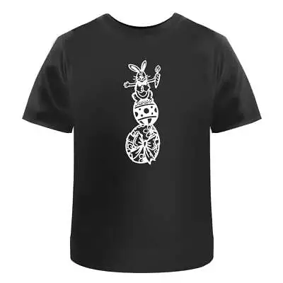Buy 'Easter Bunny On Eggs' Men's / Women's Cotton T-Shirts (TA037729) • 11.99£