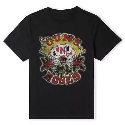 Buy Official Guns N Roses Cards Unisex T-Shirt • 17.99£