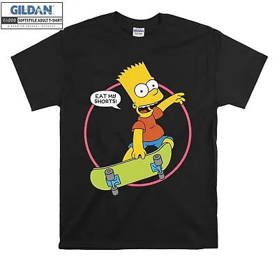 Buy Bart Simpson Eat My Shorts T-shirt Gift T Shirt Men Women Unisex Tshirt 6211 • 23.95£