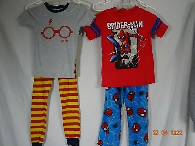 Buy The Wizarding World Of Harry Potter & Spiderman Pajamas Youth Size  6/ 7 • 26.05£