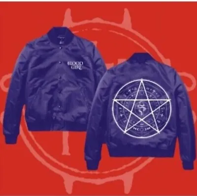 Buy Official Merch IN THIS MOMENT  Blood Girl  Bomber Jacket, Purple, Size S • 23.68£