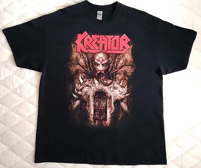 Buy Kreator Gods Of Violence Double Sided T- Shirt Size XXL Pit To Pit 25 Inches • 15£