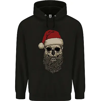 Buy Santa Skull Gothic Heavy Metal Christmas Mens 80% Cotton Hoodie • 19.99£