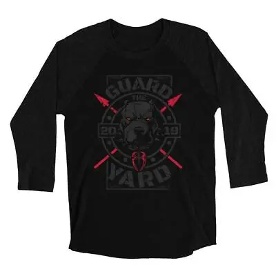Buy Wwe Roman Reigns “guard The Yard” Raglan Long Sleeve T-shirt All Sizes New • 19.99£