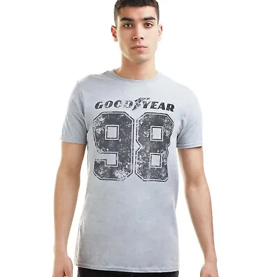 Buy Official Goodyear Mens  98 T-shirt Grey S - XXL • 12.99£