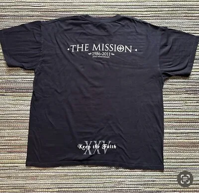 Buy The Mission Vintage Band T-Shirt 2011 Tour Size XL • 50£
