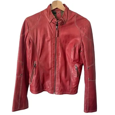 Buy MAURITIUS Real Leather Jacket, Gypsy Women's Leather Jacket, Size M • 63.87£