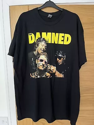 Buy The Damned T Shirt Vintage Punk Rock Horror Halloween • 20£