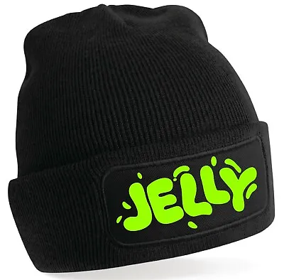 Buy Jelly Black Beanie Hat Youtuber Gamer Merch • 6.95£