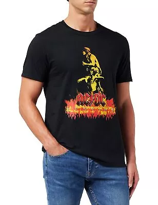 Buy T-Shirt # M Black Unisex # Bonfire T-Shirt NEW • 21.48£