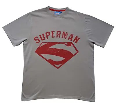 Buy Mens Superman T-Shirt Summer Festival Bargain Value • 8.99£