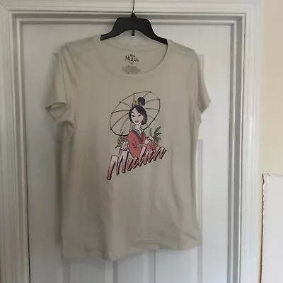 Buy Disney Womens Size 1 Mulan Graphic T-Shirt GUC • 19.19£