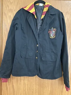 Buy Harry Potter Zip Off Hooded Blazer Style Jacket, Size XL, Cotton, Black • 15.43£