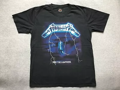 Buy Vtg Metallica Ride The Lightning Shirt Xl Slayer Megadeth Thrash Metal Og Rare • 39.84£