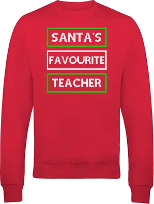 Buy Santa's Favourite Teacher Christmas Jumper • 20£