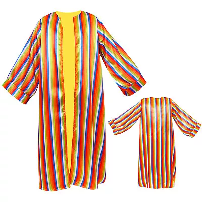 Buy Technicolour Dreamcoat Fancy Dress Costume Multicoloured Josephs Coat Of Colours • 24.99£