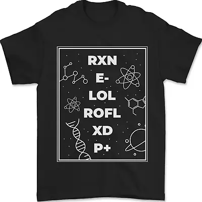 Buy Funny Science RXN E- LOL ROFL XD P+ Geek Mens T-Shirt 100% Cotton • 8.49£