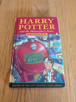 Buy Harry Potter And The Philosopher’s Stone J K Rowling First Edition HB Book 7th • 40£