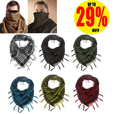 Buy Shemagh Keffiyeh Scarf Arab Palestine Mens Women Palestinian Head Neck Wrap • 3.87£