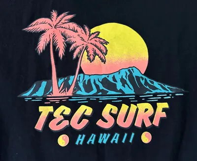 Buy T & C Surf Design Hawaii Organic Cotton Youth 14 TShirt Diamond Head Waikiki • 13.38£