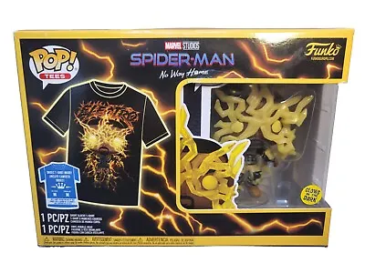 Buy New Funko Pop Marvel Spider-man No Way Home Electro Pop Figure & T-Shirt (M) Set • 17.95£