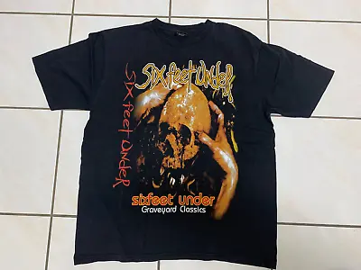 Buy Six Feet Under Graveyard Classics T Shirt, Black XL Mens. Death Metal Original • 24.20£