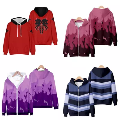 Buy Aphmau Women/Men Kids Zip Hoodie Sweatshirt Streetwear Hip Hop Cosplay Clothing • 28.67£