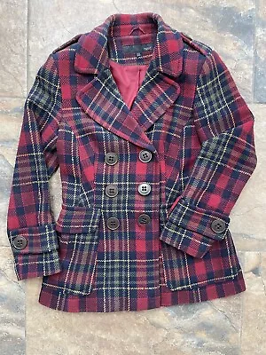 Buy Red Tartan Jacket Size 12 From Next • 4£
