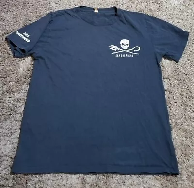 Buy Sea Shepherd - Operation Icefish - Mens T Shirt Tee -small -  Blue - Cotton - B1 • 7.58£